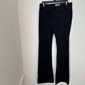 Cello Black Elastic Waist Jeans Denim Stretch Large Women's Streetwear